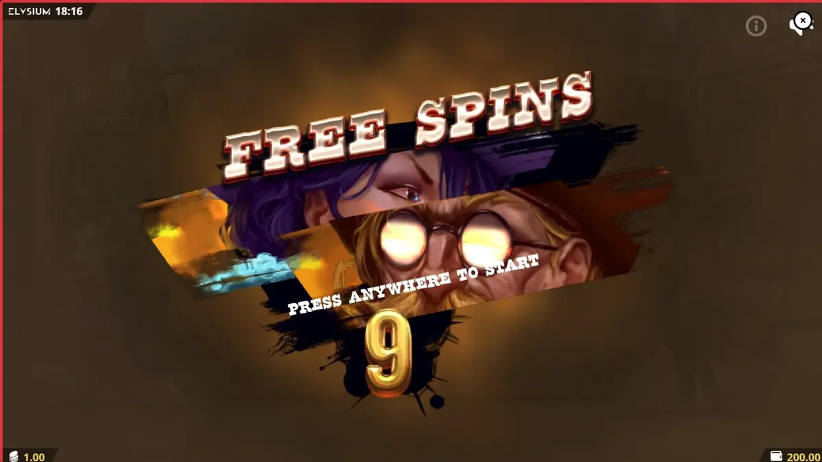 Tampilan visual slot High Noon Duel dengan latar belakang gurun dan karakter koboi.